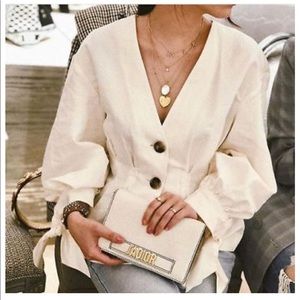 Zara Puff Sleeve Top